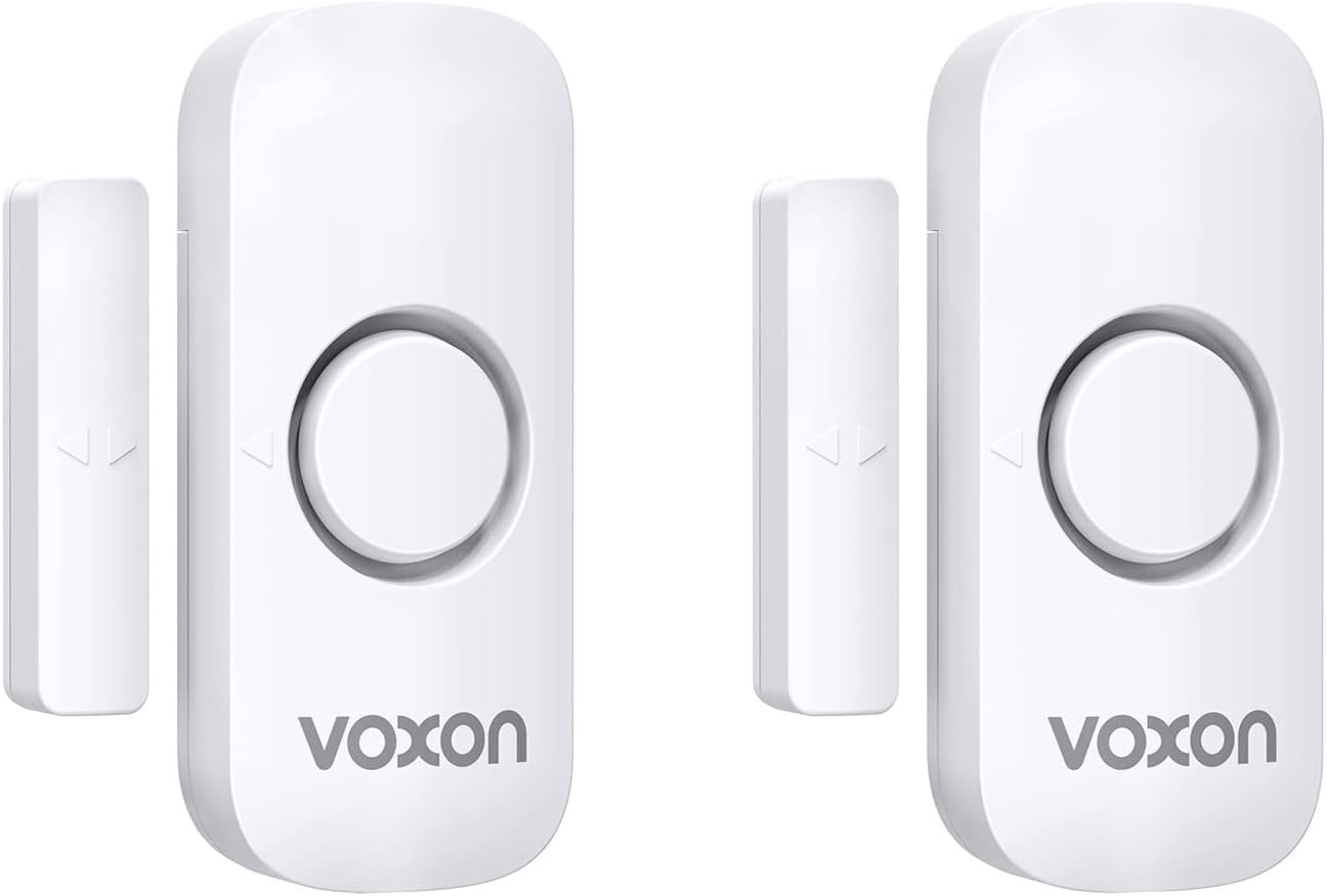 Door Alarms for Kids Safety, VOXON Window Alarm Door Alarm for Home Security Personal Security