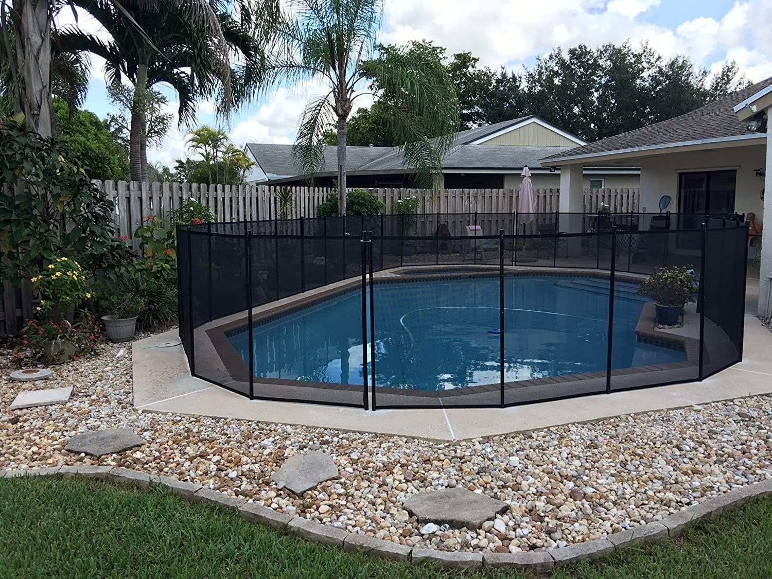 WaterWarden Removable Mesh for Inground Pool 5′ x 12′ - Image 2